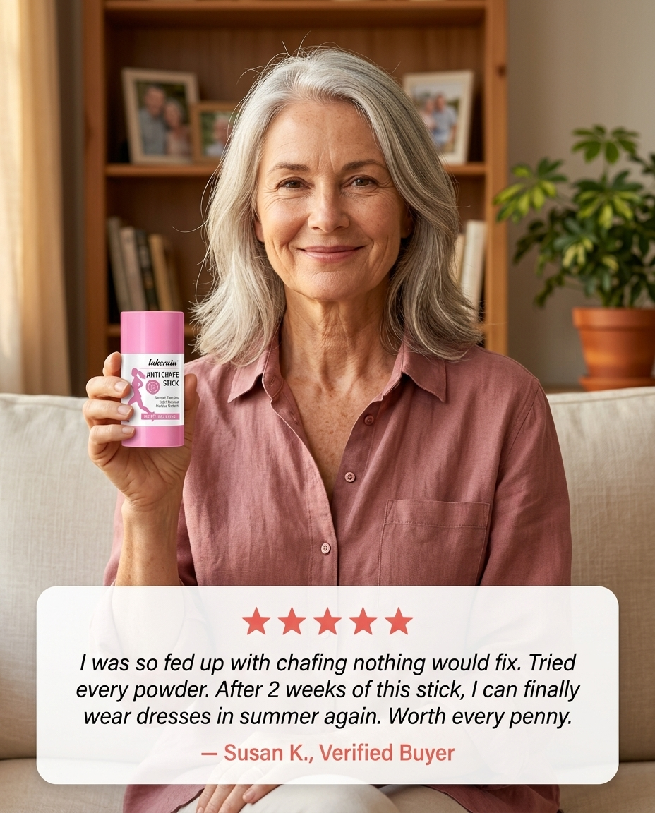 Aubellé Anti-Chafe Stick — Susan testimonial